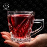 شربت خوری شیشه ای از جنس بلور مدل KTZB104 از برند بلینک مکس