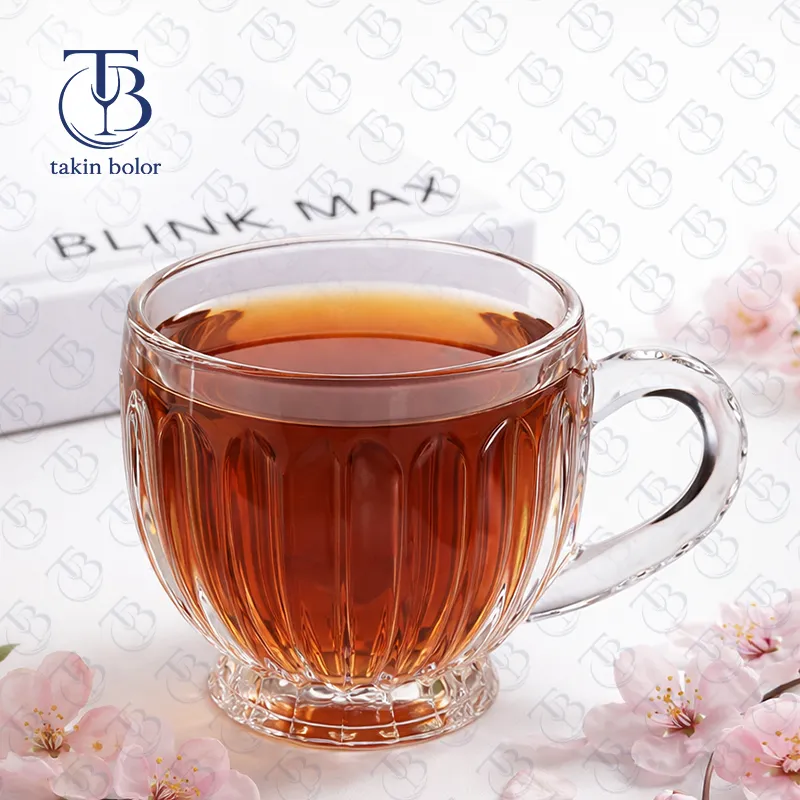 شربت خوری شیشه ای از جنس بلور مدل KTZB86c از برند بلینک مکس