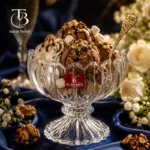 قندان شیشه ای از جنس بلور از برند بلینک مکس