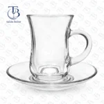 فنجان نعلبکی از جنس بلور