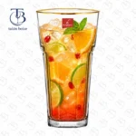 لیوان شربت خوری بلینک مکس – مدل KTY5007 - لب طلا - Image 2