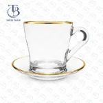 فنجان نعلبکی بلینک مکس – مدل KTZB36 - لب طلا - Image 2