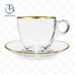 فنجان نعلبکی بلینک مکس – مدل KTZB95 - لب طلا - Image 2