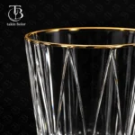 نیم لیوان یوجینگ – مدل YJA1505-1 - لب طلا - Image 3